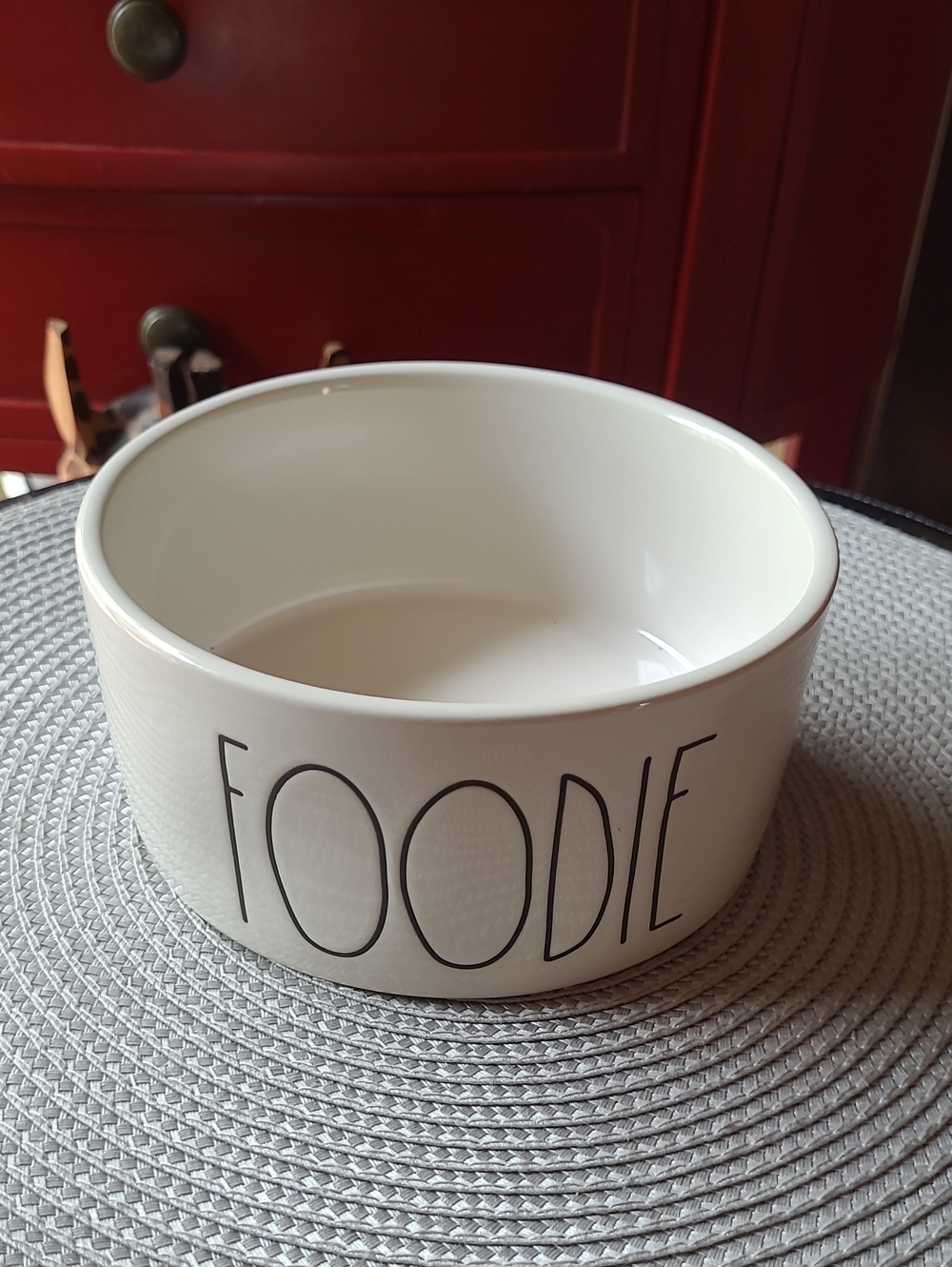 Rae Dunn Dog Bowl